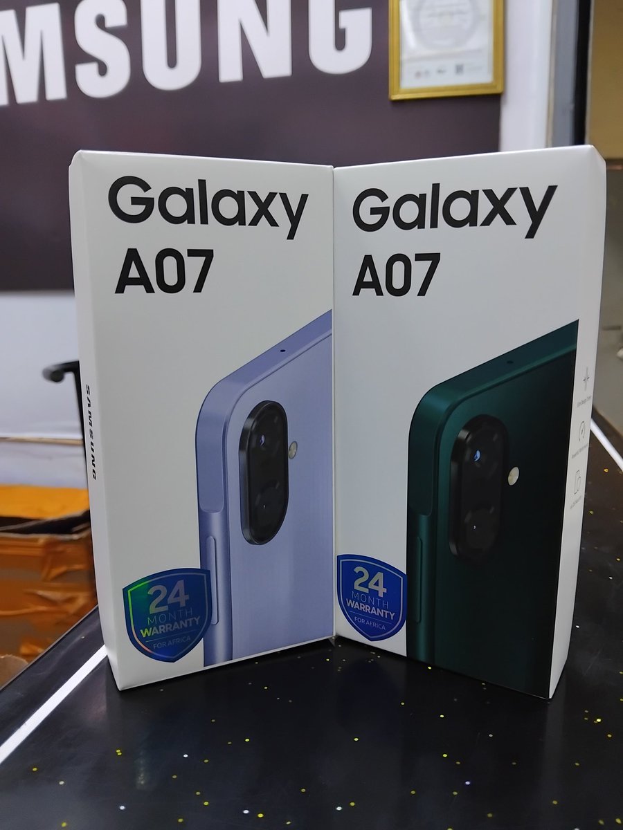 Galaxy A07
Ram 4Gb
Storage 64,128Gb
ovostore.co.ke
Contact 0700150009