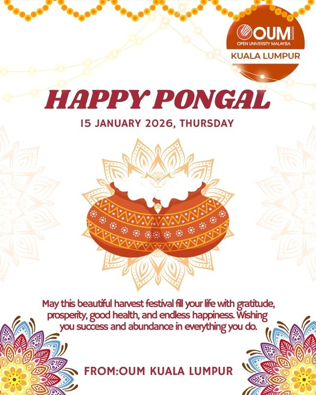 kl_oum's tweet photo. Wishing you and your loved ones a warm and joyful Pongal 🌾✨

May this harvest festival fill your homes with abundance, gratitude, and togetherness.

Happy Pongal! https://t.co/A6VPZwB35a