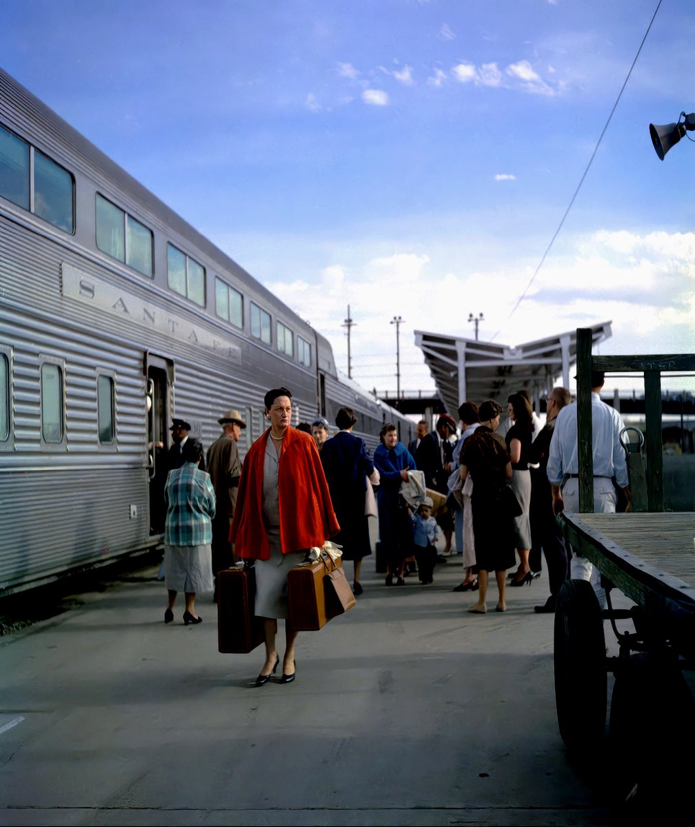 Vivian Maier - Santa Fe Railroad - Chicago, 1959