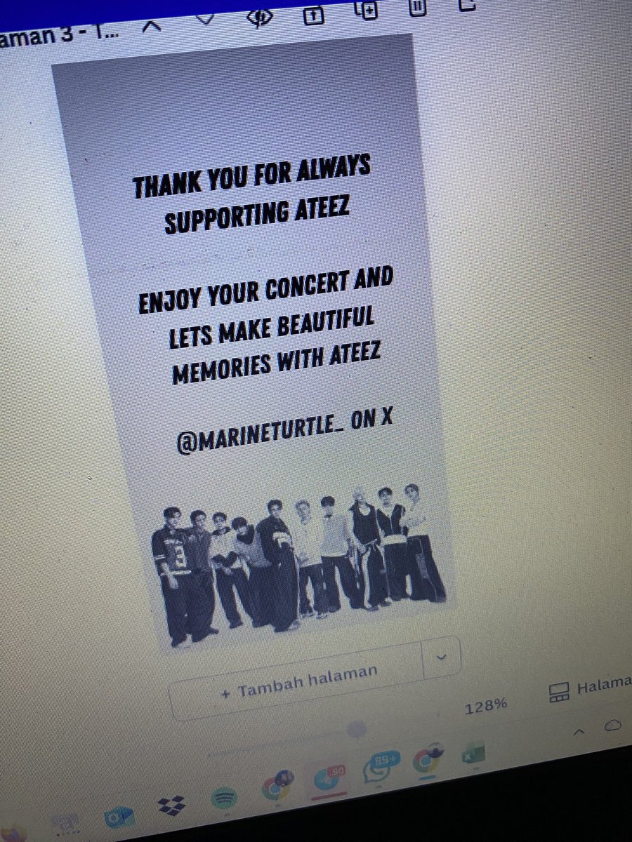 marineturtle_'s tweet image. plenger 😭 lagi bikin freebies 2 grup sekalian, fotonya treasure tp tulisannya ateez