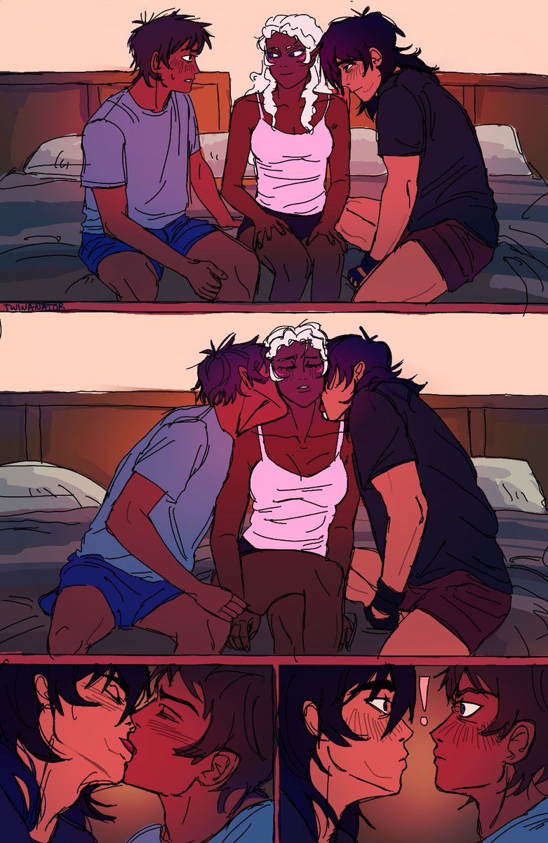 kallurance as the challengers kiss 👅👅👅👅👅👅👅👅👅

#kallurance #klance #voltron #vld