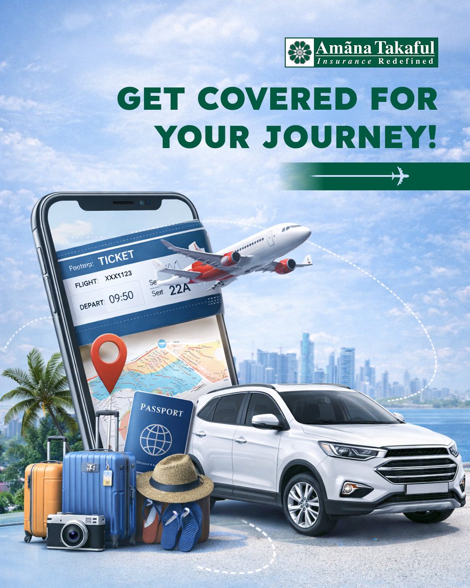 AmanaTakaful_MV's tweet image. ✈️ Ready for takeoff? With Travel Pal, your journey is covered—every step of the way. Travel smart. 🌍

Visit: takaful.mv

#TravelTakaful #TravelSmart #AdventureReady