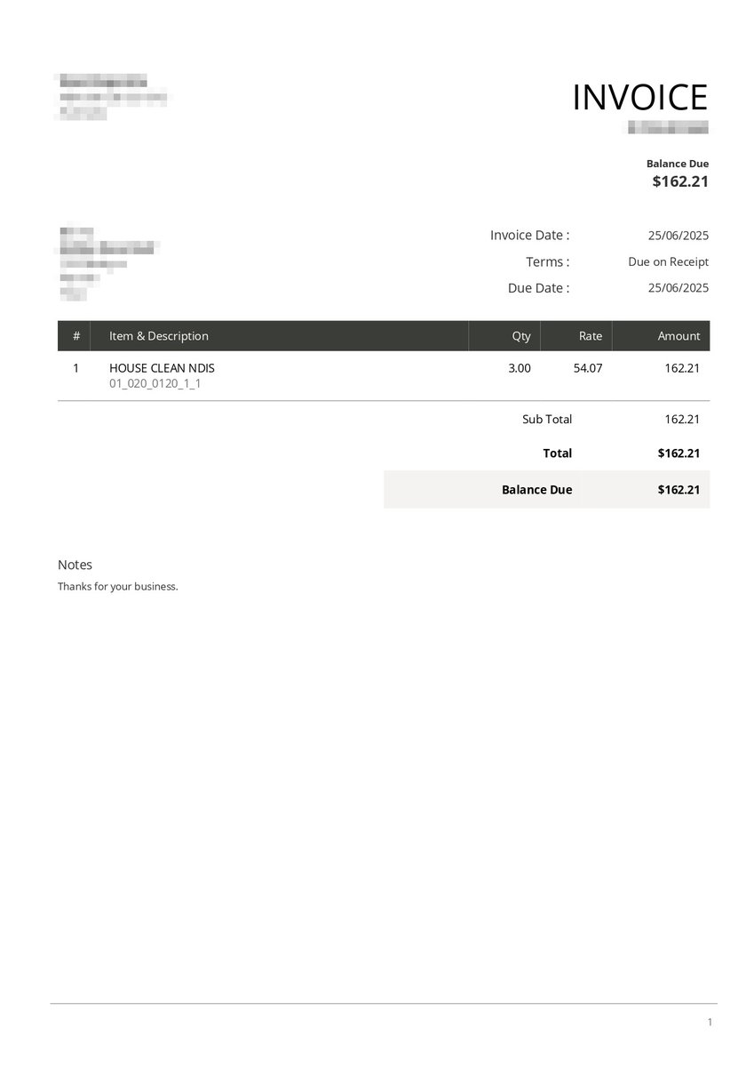 So I visited a $2.6M house today that has one NDIS participant living there. I received a tip about NDIS cleaners and how they inflate invoices to defraud the system.

Essentially, they go to an NDIS participant’s house and “clean” for about 30 minutes, then bill ridiculous