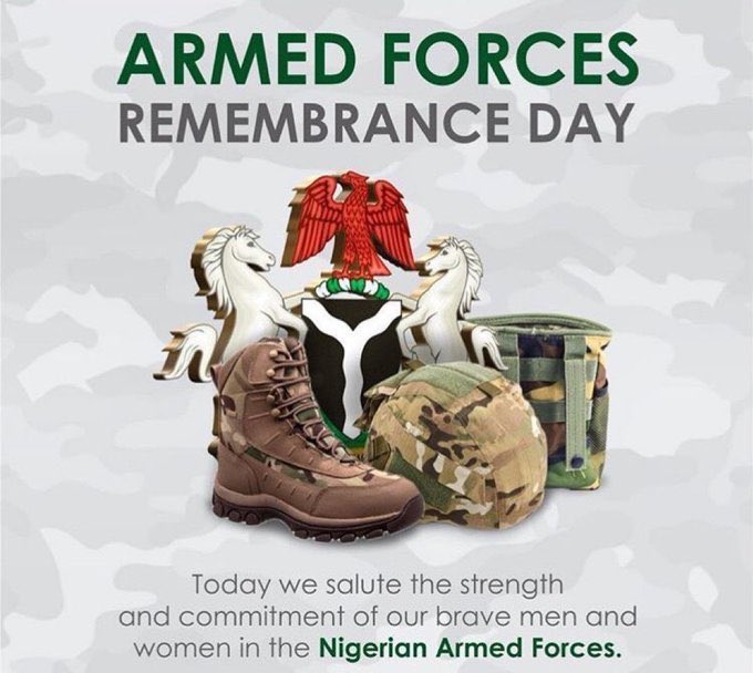 Happy Armed Forces Remembrance Day. Thank you for your service.