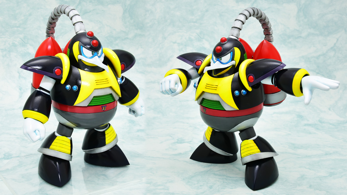 MefTeam's tweet image. 【ワンフェス2026冬 告知】
ロックマンX【新作】「アイシー・ペンギーゴ」
カプコン様より当日版権許諾をいただけました！
誠にありがとうございます。
詳細は追ってお知らせいたします。
・「 ＭＥＦ＆チーム・ストライク！」 
・ブース番号「5-19-14」
  #ワンフェス2026冬 #wf2026w #ロックマンx