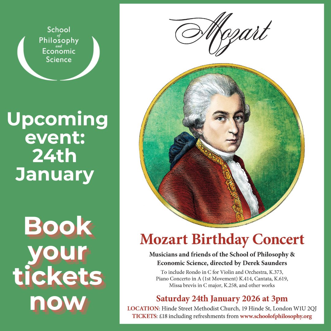 School of Philosophy & Economic Science tweet media