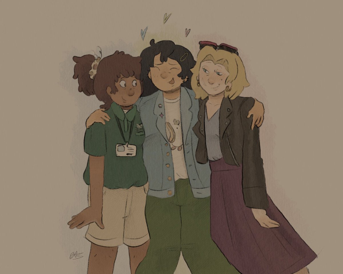 123 I wamt yuri
#calamitytrio #amphibia #fanart