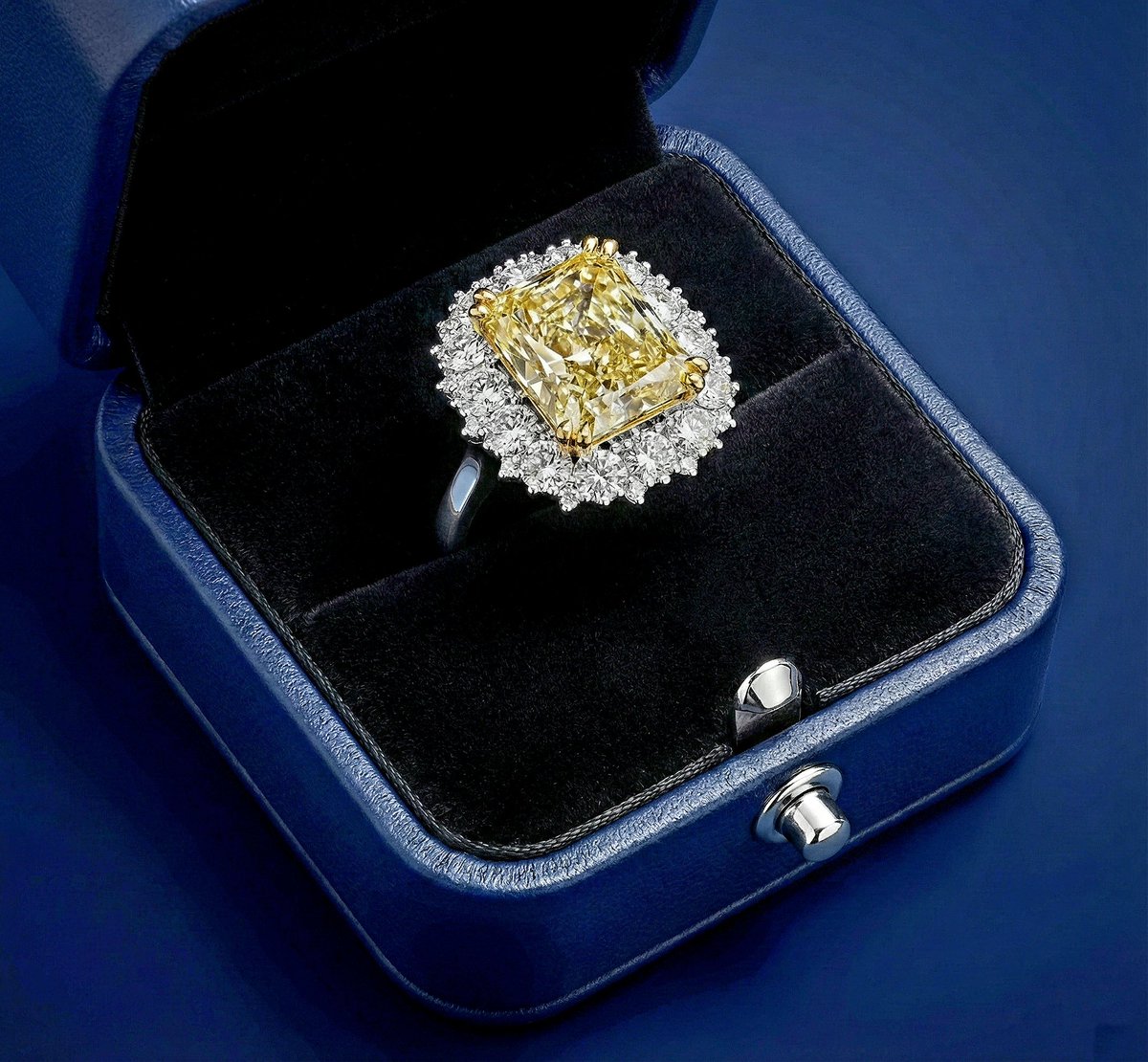 랩 그로운 옐로우 다이아몬드는 실험실에서 성장시킨 천연과 동일한 성분(탄소 결정)**의 다이아몬드로, 자연 옐로우 다이아몬드가 형성되는 조건을 인공적으로 재현해 만들어집니다.
색상: 질소(N)가 포함되어 밝고 선명한 옐로우 컬러를 띠며, 팬시 옐로우부터 비비드 옐로우까지 표현 가능함