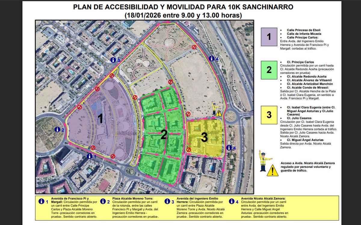 EventsThinkerSL's tweet image. Compartimos el PLAN DE ACCESIBILIDAD Y MOVILIDAD  PARA 10K SANCHINARRO.
+Info de recorridos en 10ksanchinarro.es