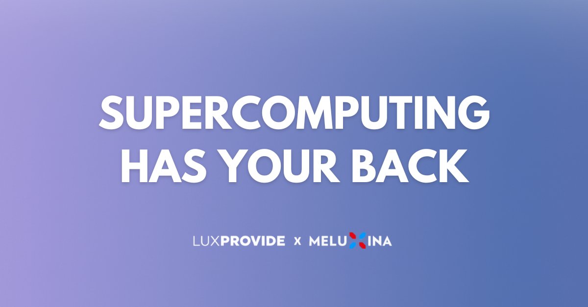 @LuxProvide tweet media