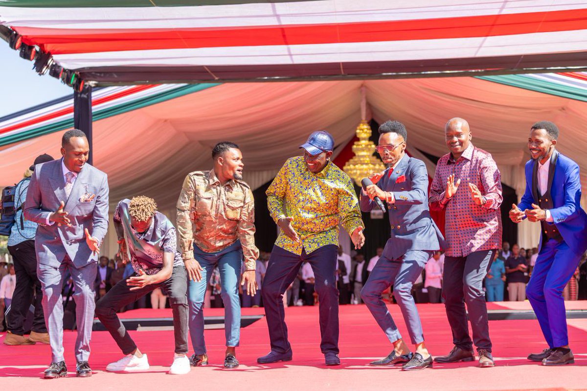 WilliamsRuto's tweet photo. Launched the Nyota Start-Up Capital disbursement of KSh147.5 million for 5,901 beneficiaries from Machakos, Kitui and Makueni counties, Kenyatta  Stadium, Machakos town. The funds are empowering young businesspeople to start businesses, create jobs and take charge of their economic future.