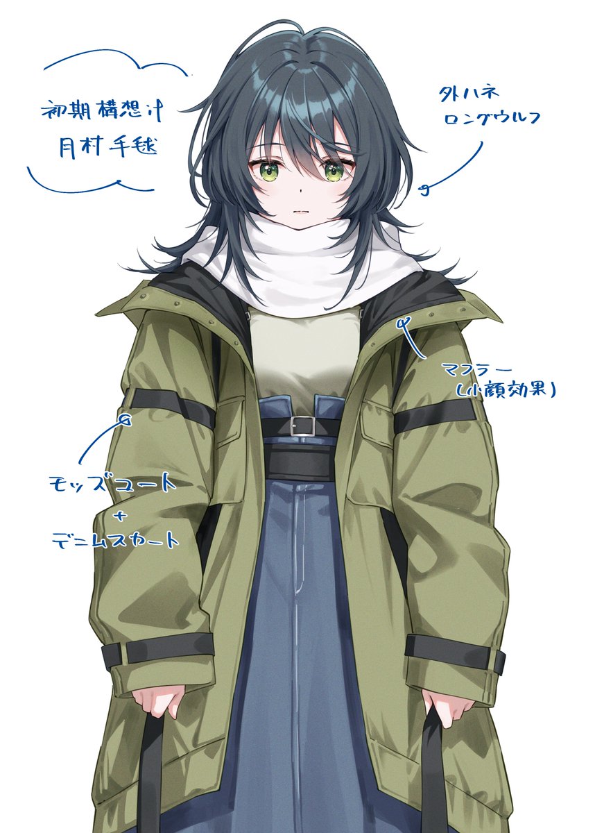 enu_illustip's tweet image. 初期構想if・月村手毬

この月村が可愛すぎる〜〜〜〜〜！！！！❤️
ふわふわな感じも良いし、髪のハネ方も妙にツボなんですよね…
マフラーは小顔効果らしいけど、小顔の印象しかないよね

#月村手毬 #学マスFA