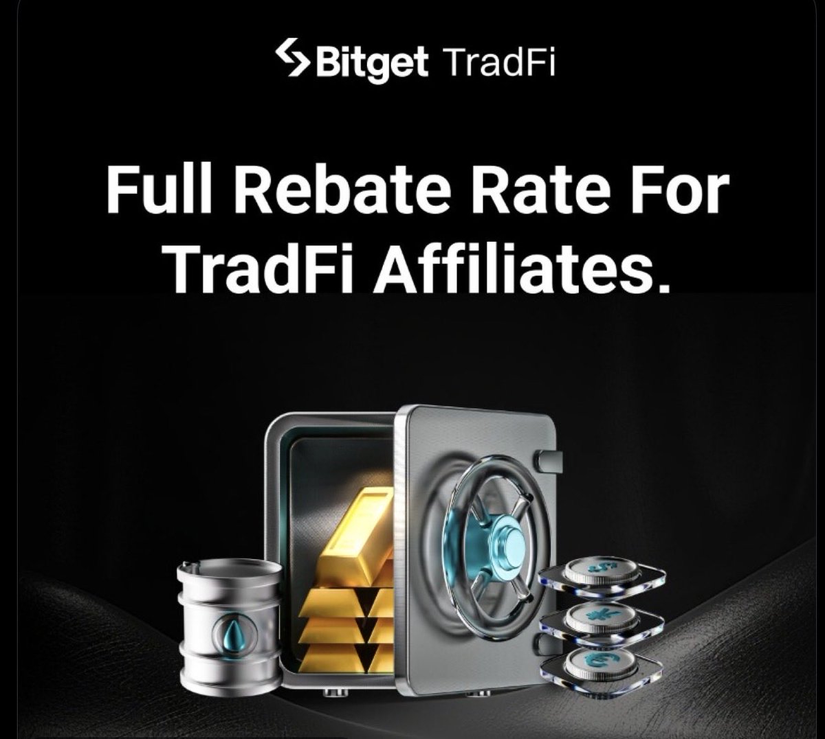 Vamtann's tweet image. Gold and silver markets are looking good right now! With @bitget TradFi’s new full rebate upgrade, commissions are no longer reduced so affiliates actually earn more.

Now is a great time to grow your Bitget TradFi network while the market is active.