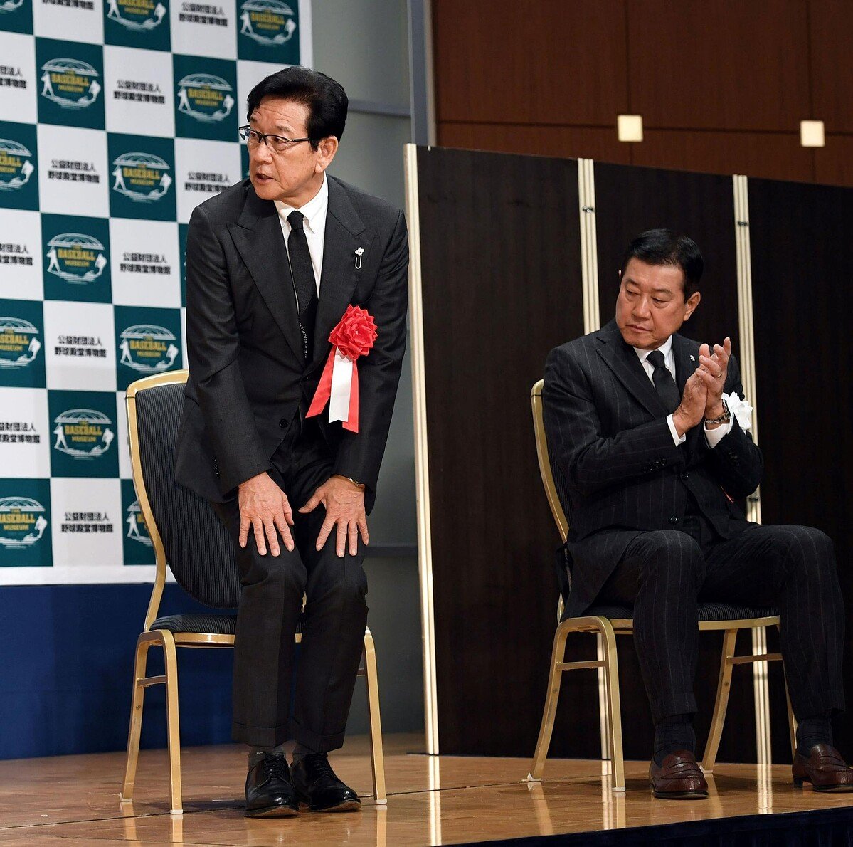 livedoornews's tweet image. 【発表】栗山英樹氏、野球殿堂入り 侍ジャパン監督として2023年WBCで世界一を獲得
news.livedoor.com/article/detail…

野球殿堂入りの通知式が15日に開催され、栗山氏の殿堂入りが発表された。ドラフトで高校からのメジャー挑戦を表明していた大谷を強行指名するなど、監督として独自の手腕を発揮してきた。