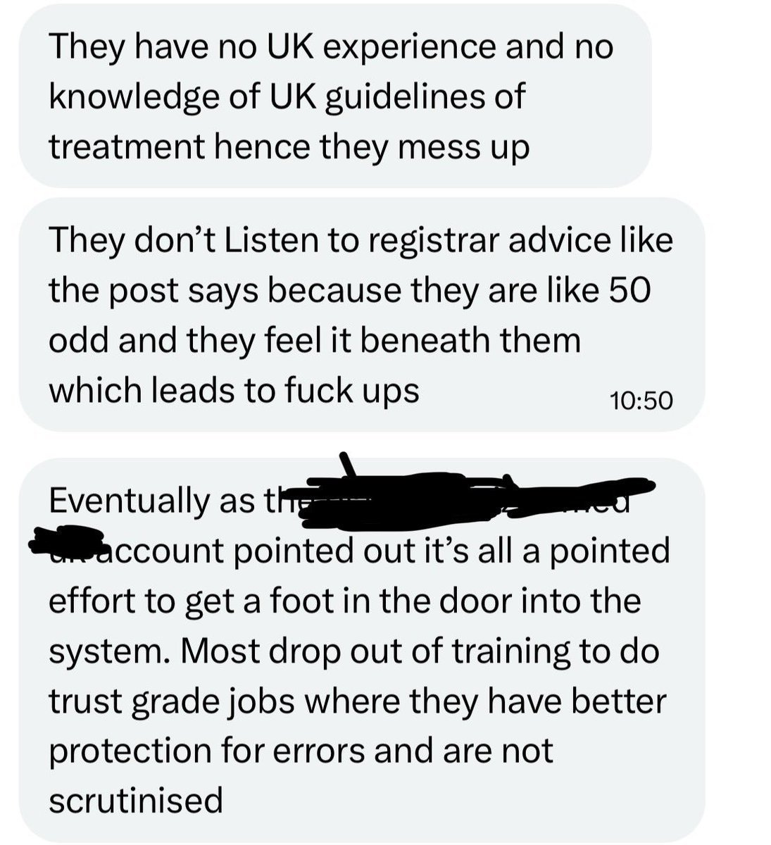 maxtempers's tweet image. GPST (General Practice Specialty Training) schemes in particular have been a popular route that allow foreign doctors to get a foothold in the country as barriers to entry are relatively low. As they’re often much older than their UK counterparts, that tends to cause issues too.