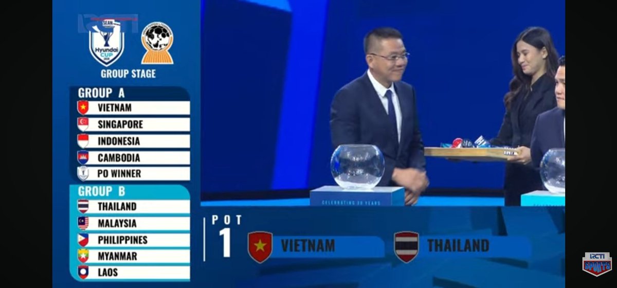 Indonesia tergabung di Grup A 🔥

Langsung bersua Nguyen FC 😁 bisa lah lolos semifinal 👀

#TimnasIndonesia #AFF #ASEAN