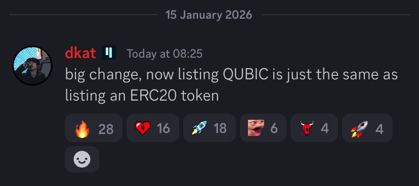 Quorumdidit's tweet image. Hello Exchanges 🔥

$Qubic