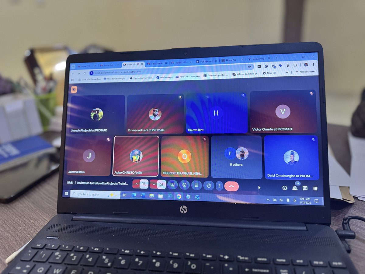 4lowTheProject's tweet image. We’re currently training our north central community monitors to use our new platform, followtheprojects.org. 

We’re repositioning youth leadership for development 

This year, we are pushing forward subnational citizen project tracking and through #FollowTheProjects platform.