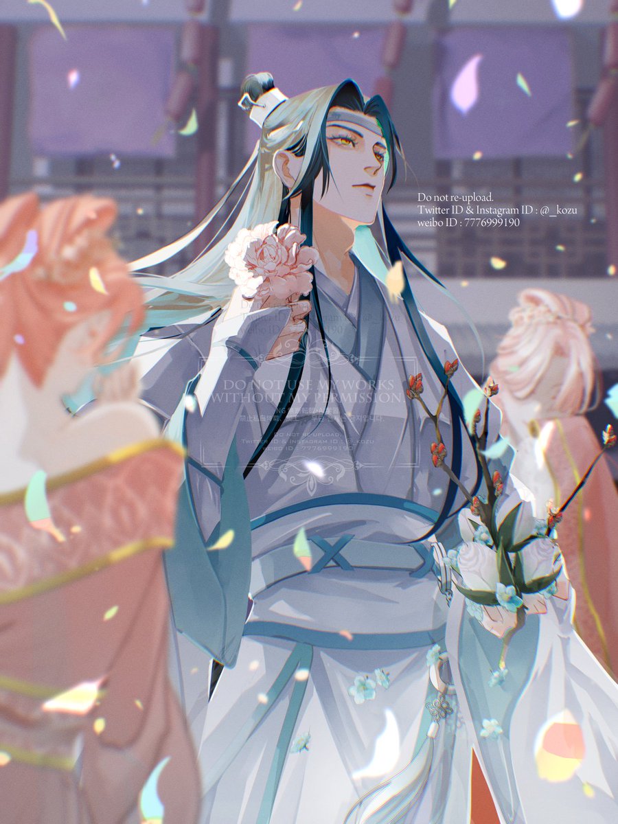 芍薬と藍湛。
だいぶ前のイラストですが、ねっぷりのリクエスト頂いたので修正しました☺️1/23に登録予定。
#MDZS