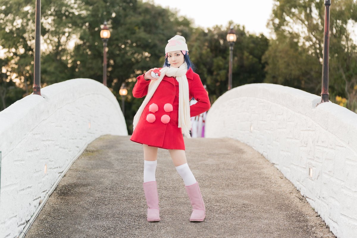 コスプレ Cosplay pkmn プラチナ ヒカリ ポケモントレーナーのヒカリが