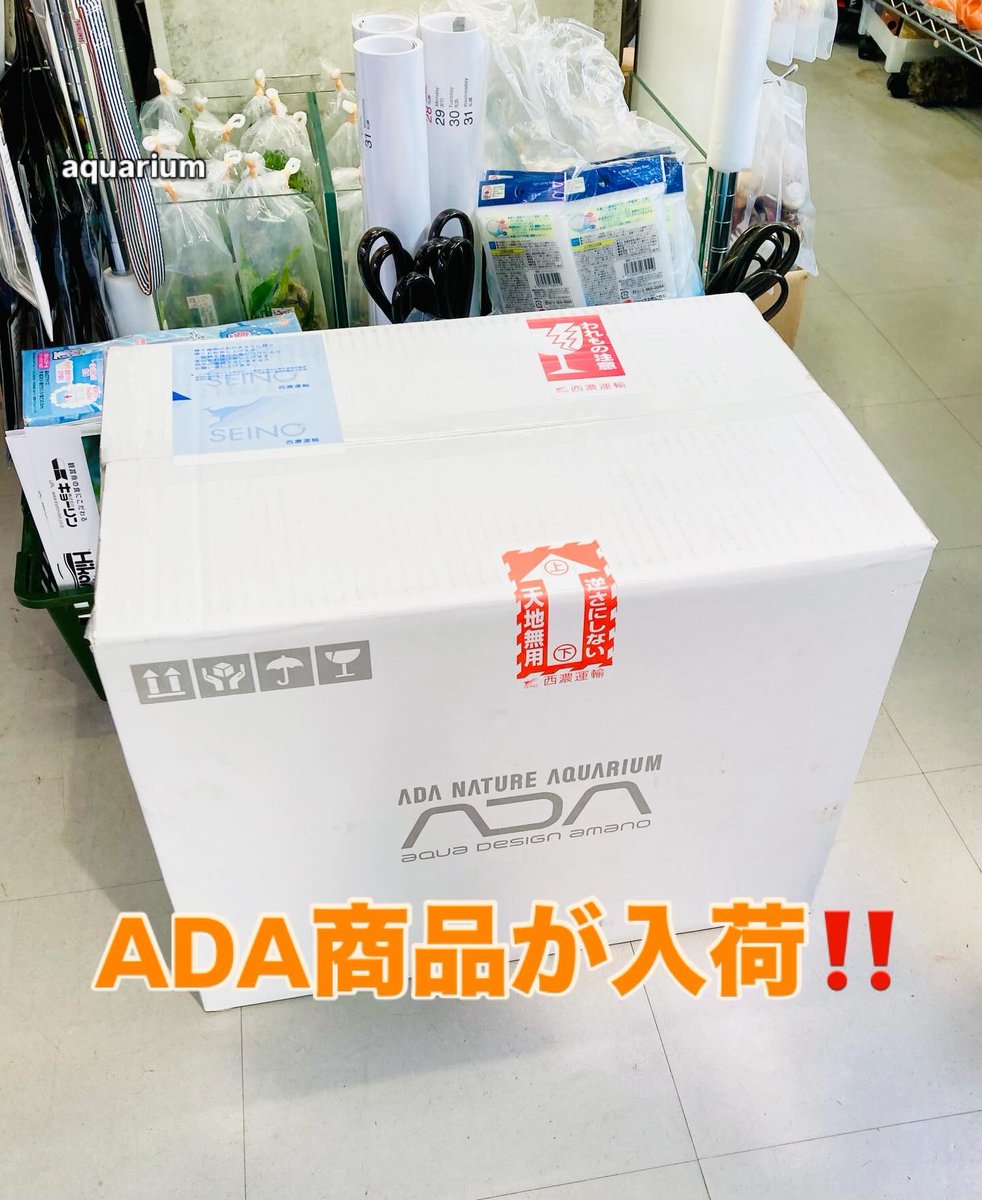 ADA商品が入荷 売り切れていた ・パレングラスTYPE-3 CO2用 ・ニュー