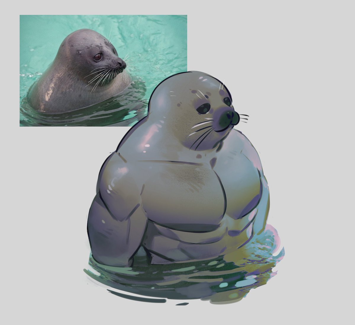 友人の神絵師がこうにしか見えない呪いにかかってるらしい🤣
※掲載許可済み🫶