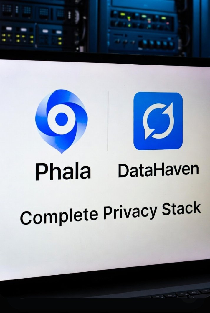 Sunflow_3422's tweet photo. @DataHaven_xyz @PhalaNetwork Confidential AI demands real privacy: secure computation + private storage.  That's exactly what Phala + DataHaven deliver the complete privacy stack for the future of AI. https://t.co/Wjn0phamV2