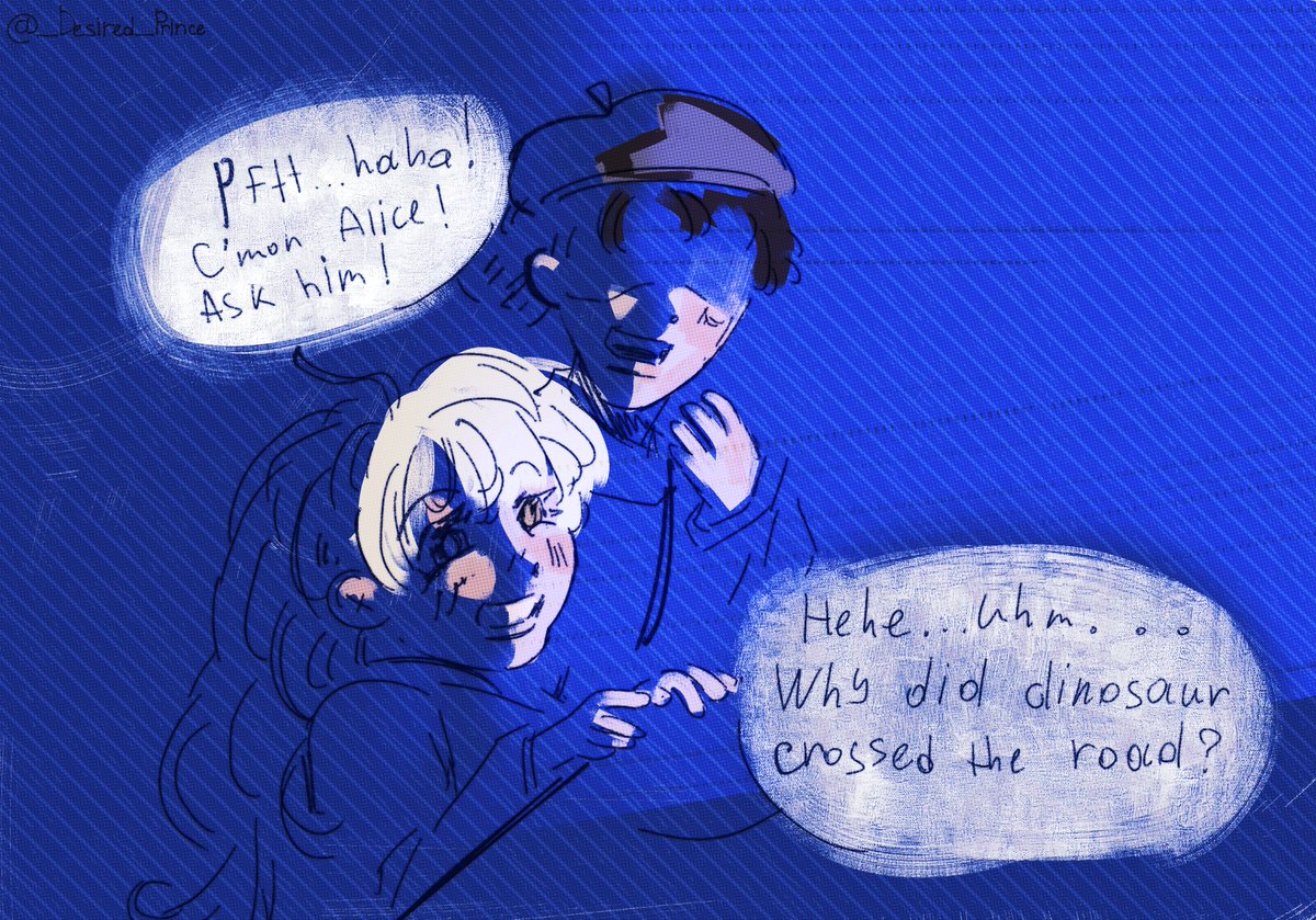 _Desired_Prince's tweet image. A Joke
#idv #IdentityV #JosephDesaulniers #AliceDeross