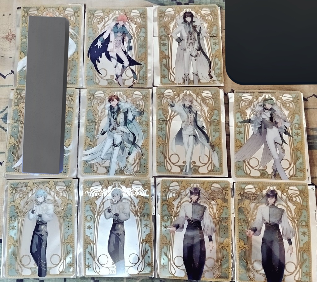 アイチュウ 10周年 クリアトレカ クリカ トレカ 通常 箔押し 【譲