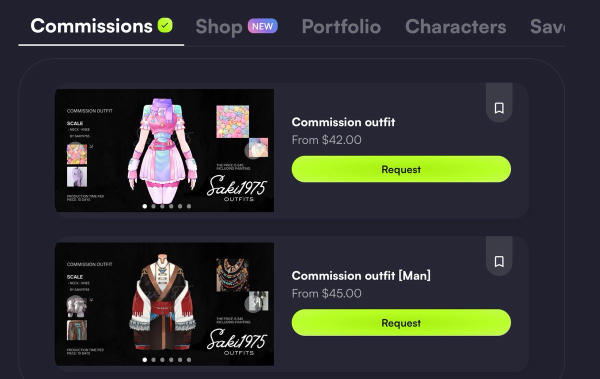 Hi am saki (⁠ﾉ⁠◕⁠ヮ⁠◕⁠)⁠ﾉ⁠*⁠.⁠💖
Open commission 
Thank you for your interest.

vgen.co/sakisang

#commissionsopen #opencommissions #commission #VTuber #Vgen 
#Vgencomm #commissionartist #artcommission #outfit