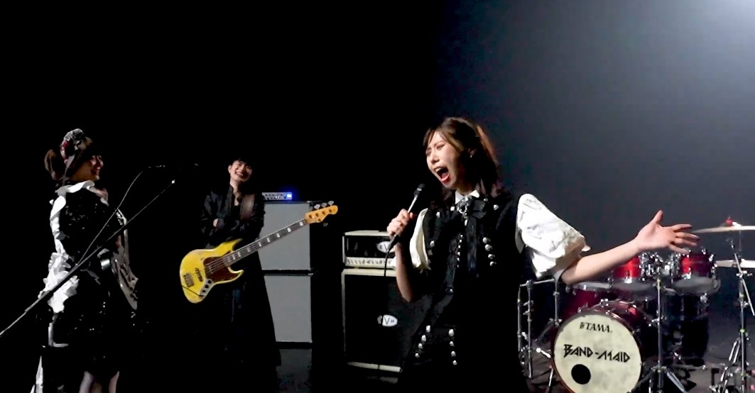 MisaMaidChuck1's tweet photo. Happy Thunder Thursday!! #bandmaid @achi_bandmaid #Gorilla #Ramen #Bananas #Snoopy #YokohamaRunwayModel #Thrill #Alone #Dice #TakeMeHigher #Clang #ChemicalReaction #ReadyToRock #ProtectYou 🥰🥰🦍🍌🍜🍣🥇🎼🪘🥁💛💛💞💞☮️❤️🔥 We Love You Ah-chan!!! https://t.co/3zXU9Izwse