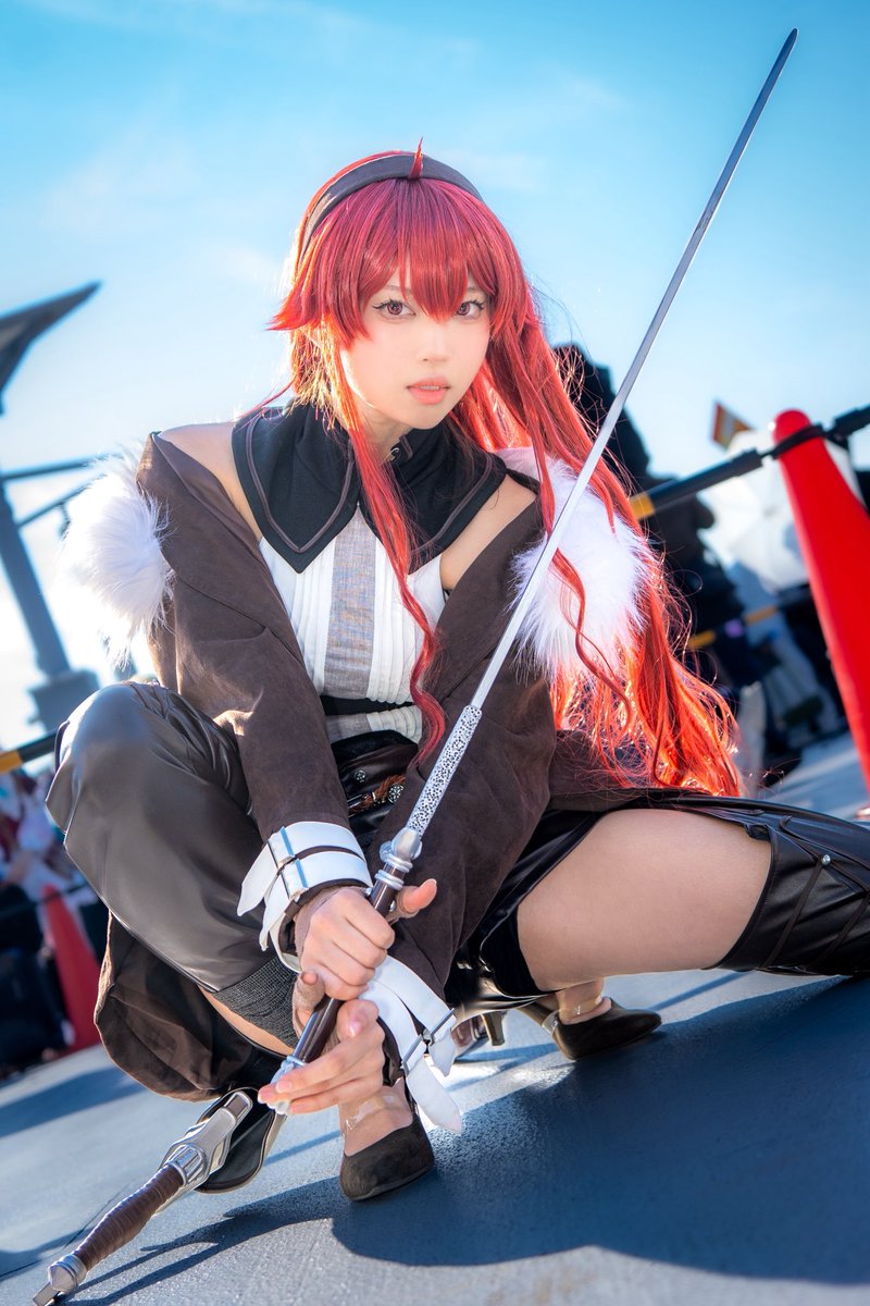 【#c107 cosplay📸】
無職転生 / エリス・グレイラット
***
Mushoku Tensei / Eris Greyrat

〜〜🗡️ 〜〜

Cosplayer: 
乃瀬 さん <a href="/nagise_nose/">乃瀬--🌟</a> 

〜〜🗡️ 〜〜

撮影ありがとうございました！
カッコいいエリスが撮れました！！😆

#C107コスプレ #C107_cos #無職転生コス
