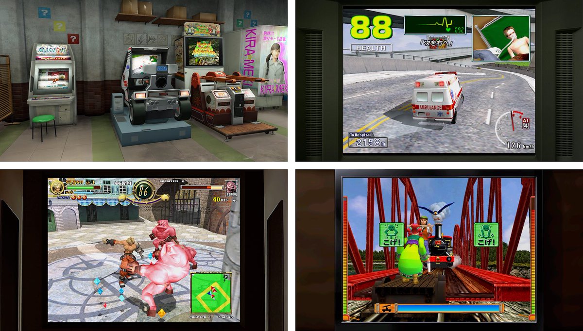 【ニュース】『龍が如く 極3 / 龍が如く3外伝 Dark Ties』のゲームセンターでは初移植『スラッシュアウト』など遊べる。アーケード基板「NAOMI」のエミュレーターから作った本気移植
automaton-media.com/articles/newsj…