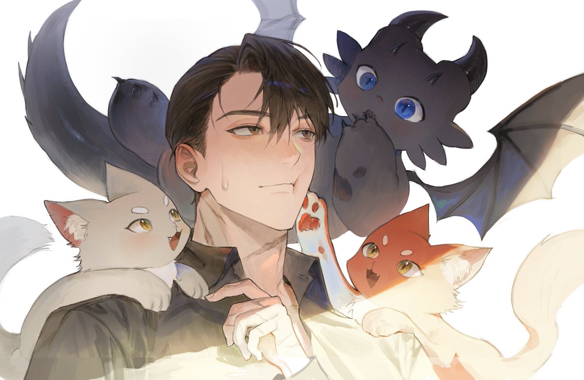 jamchya's tweet image. 이번에 핀버튼 제작할 때 너무 다 짤려서 상하좌우 추가해서 더 그림... 근데 이뻐