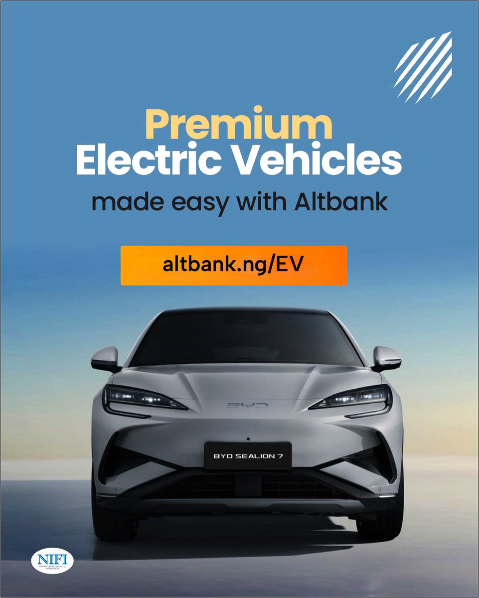 AltBankNg's tweet photo. We’ve always said we invest in the future.
Now, we’re helping you drive it. Drive the future today.
👉 Get started now at https://t.co/EZJ0OKf08Y
#altbank #altdrive #carfinancing https://t.co/42M0XA28jp