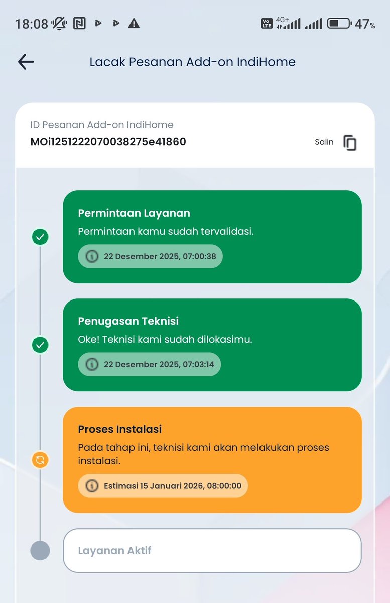akbartaufiq's tweet photo. tolong @pmtkemkomdigi  sy mengajukan upgrade tp tidak ada kejelasan dr @IndiHome  @Telkomsel @YLKI_ID @ForHumBUMN https://t.co/CXoHuUqRJj