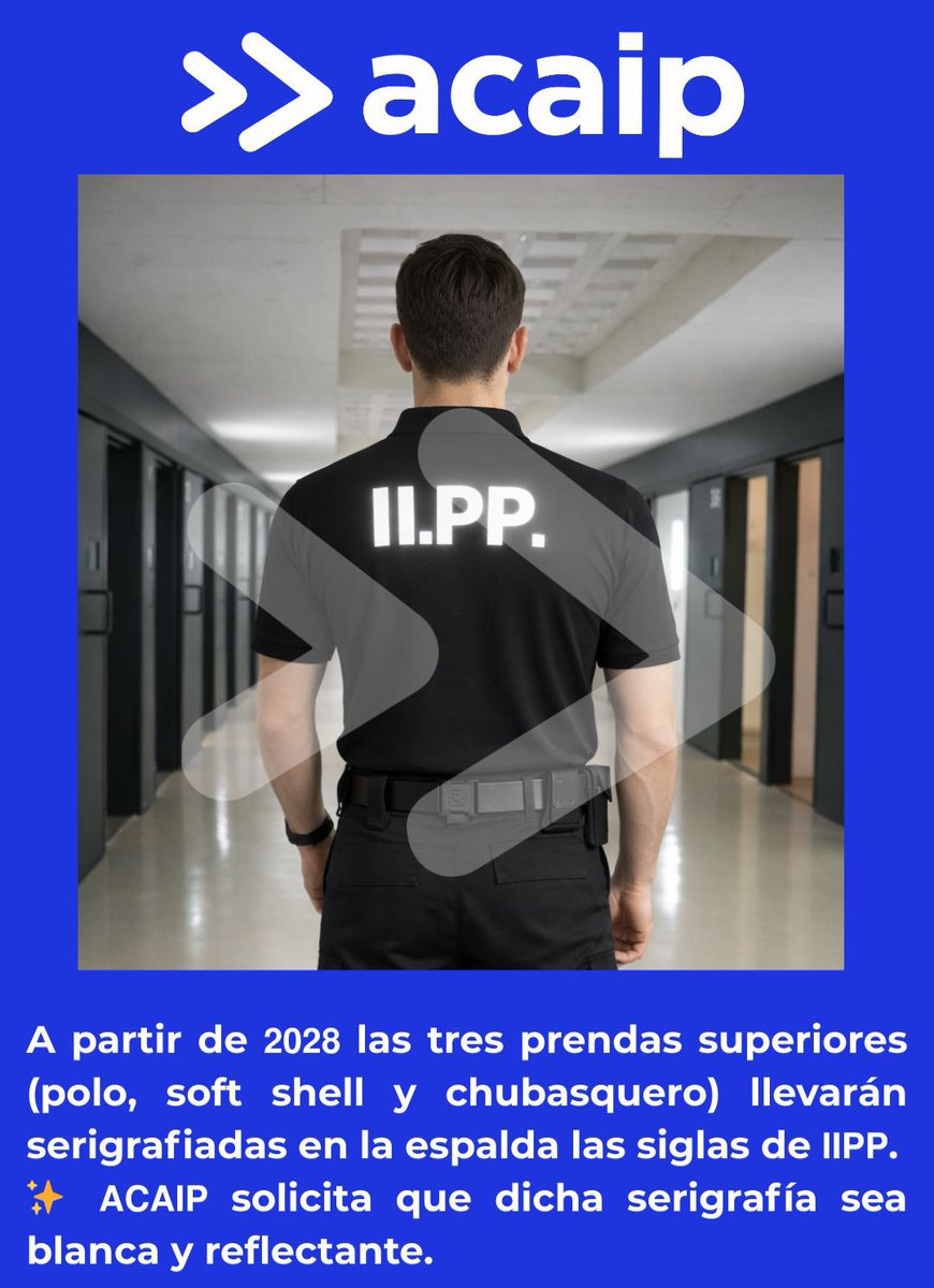 🔊 » 𝗔𝗖𝗔𝗜𝗣 - 𝗨𝗡𝗜𝗙𝗢𝗥𝗠𝗜𝗗𝗔𝗗

ℹ️ 𝗜𝗻𝗳𝗼𝗿𝗺𝗮𝗰𝗶𝗼́𝗻 𝘁𝗿𝗮𝘀 𝗹𝗮 𝗿𝗲𝘂𝗻𝗶𝗼́𝗻 𝗰𝗼𝗻 𝗹𝗮 𝗦𝗚𝗜𝗣 𝘀𝗼𝗯𝗿𝗲 𝗲𝗹 𝗲𝘀𝘁𝗮𝗱𝗼 𝘆 𝗹𝗮𝘀 𝗺𝗲𝗷𝗼𝗿𝗮𝘀 𝗲𝗻 𝗹𝗮 𝘂𝗻𝗶𝗳𝗼𝗿𝗺𝗶𝗱𝗮𝗱.

🗓 En el mes de 𝗳𝗲𝗯𝗿𝗲𝗿𝗼 se procederá a la *entrega de la ropa de