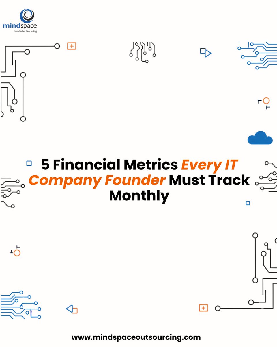 ms_bookkeeping's tweet photo. Code fast. Scale smarter. 💻📊
If you’re building an IT company, these 5 financial metrics aren’t “optional” — they’re your monthly reality check. Track them, tweak them, and stay investor-ready at all times. 🚀
#ITFounders #TechStartupLife #SaaSFinance #StartupAccounting #TechEntrepreneurs #FounderTips