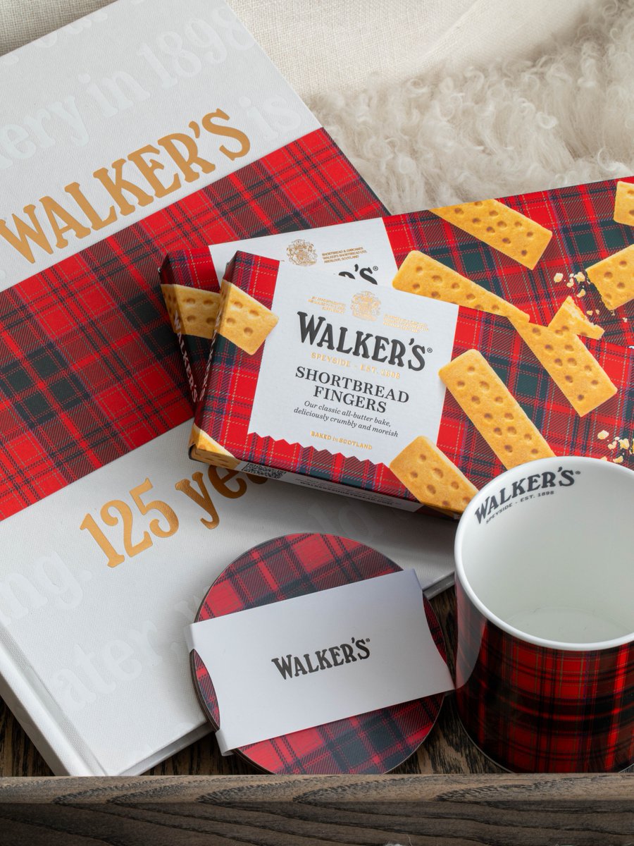 Shortbread's tweet image. Look back through the generations and discover the history and heritage of our brand in the Walker’s Book. 

Perfectly paired with our classic fingers and a warm cuppa in the exclusive bundle.

Shop the 125 Book &amp;amp; Gift Set on our website.

#WalkersShortbread #ScotlandAtItsFinest