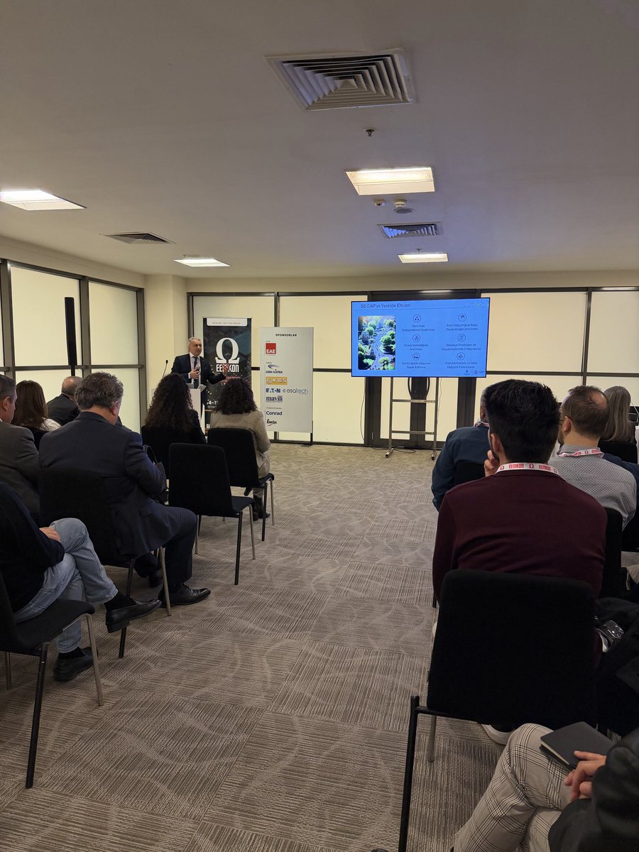 EEMKON 2026 Elektrik Elektronik Mühendisliği Kongresi’ndeyiz. 🎤

We are at EEMKON 2026 Electrical and Electronics Engineering Congress. 🎤

#EEMKON2026 #elektrikmühendisliği #electricalengineering #kongre #congress