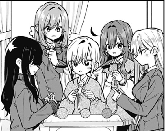 唐音が素であみもの教えてもらってるの、いいですわよね