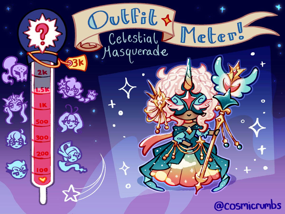 cosmicrumbs's tweet photo. decided to base white lily off of a sunrise to reference her dawnbringer title! also heads up! the og meter is ~400 off from the mystery goal. I think what I have planned is pretty fun ;] hehe

#crkfanart #whitelilycookie https://t.co/RMwu1OgB97