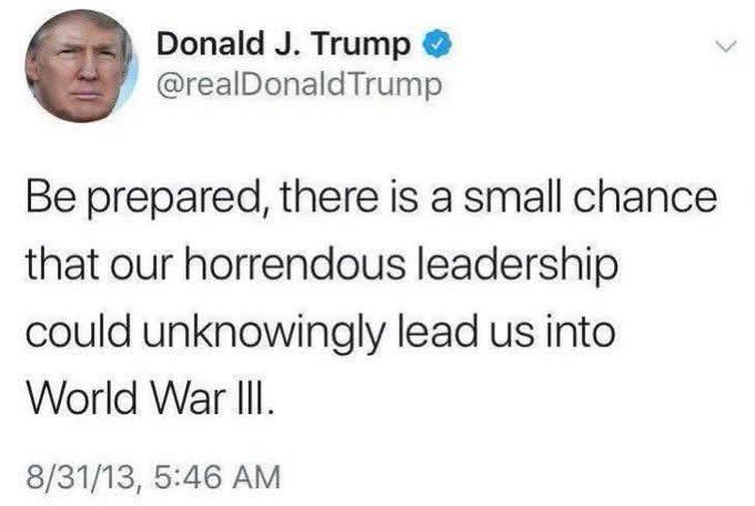 ٹرمپ ایک پاپولسٹ لیڈر ہے غیر روائتی سسٹم کے باہر سے آنے والا نیازی بھی ایک پاپولسٹ ہے اور یوکرائن کا صدر بھی ایسے ہی نعرے لگا کر آیا تھا۔
یہ لوگ جو باتیں یا نعرے لگا کر اقتدار میں آتے ہیں، کام اس سے الٹ کرتے ہیں اسی لیے یہ ناقابل بھروسہ ہوتے ہیں ٹرمپ جنگیں ختم کروانے اور مخالفین