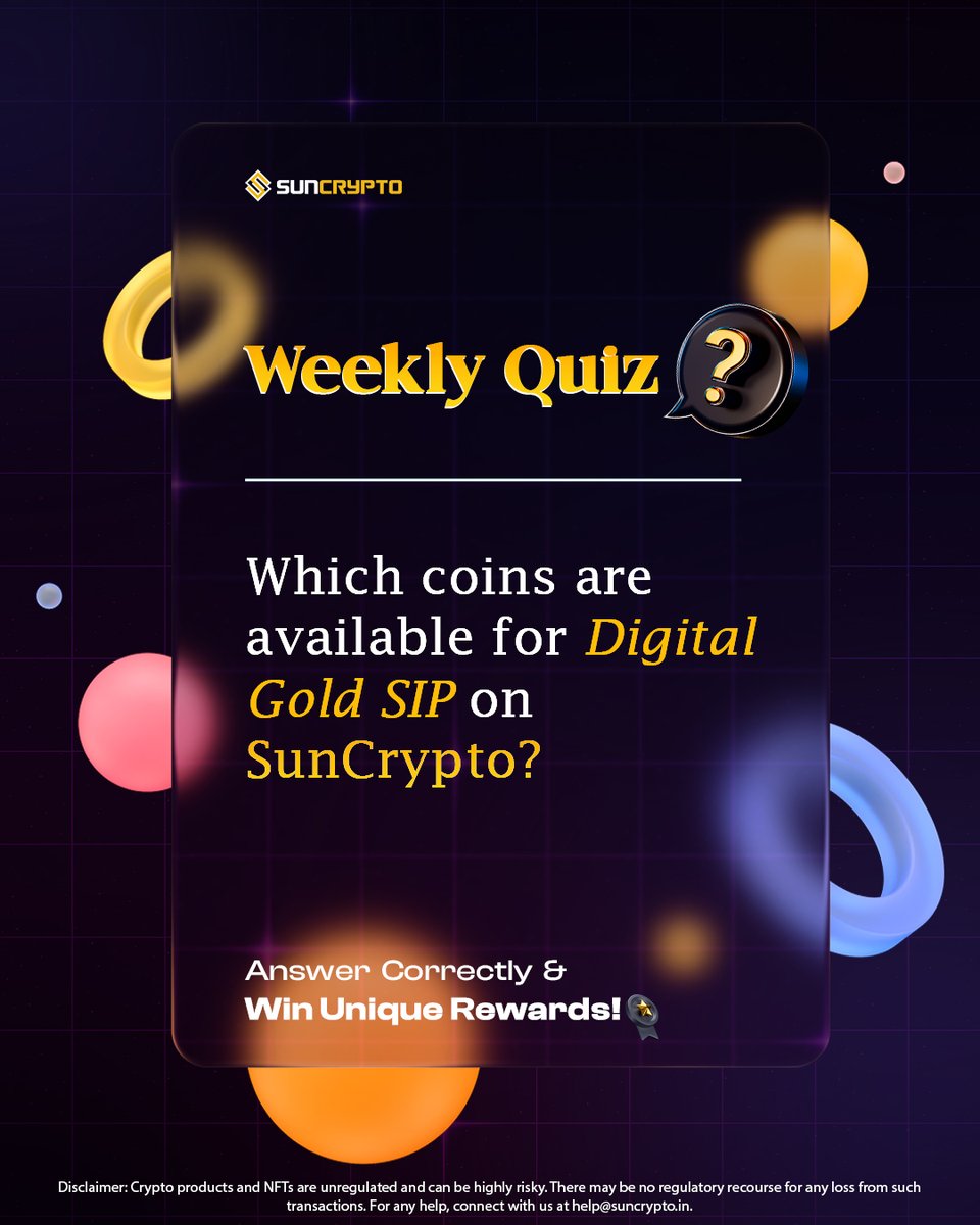 Time for the Weekly Crypto Quiz! Answer the question to win amazing  rewards! Quiz Rules: 1. Only correct answers are eligible. 2. Like and  Repost. 3. Mention two friends in the comments.