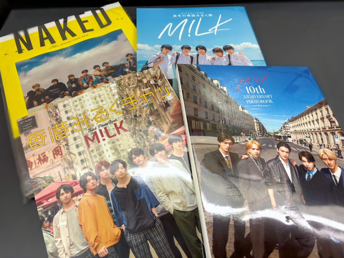 M!LK】 M!LK写真集各種在庫ございます👀 「M!LK 10th ANNIVERSARY