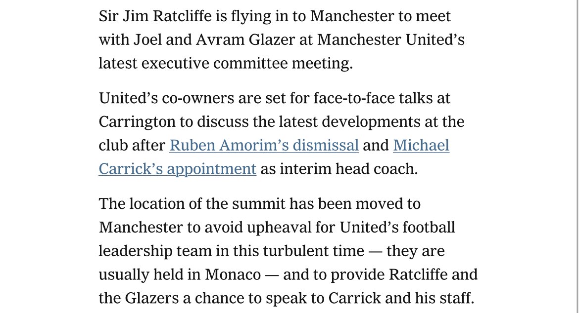 Trouble in Paradise for the Ownership 😂

Here's a thought, get as many fans around Carrington to protest against the ownership and abuse Ratcliffe do much that he us as broken as #UnitedIsBroken

#GlazersRatcliffeOut