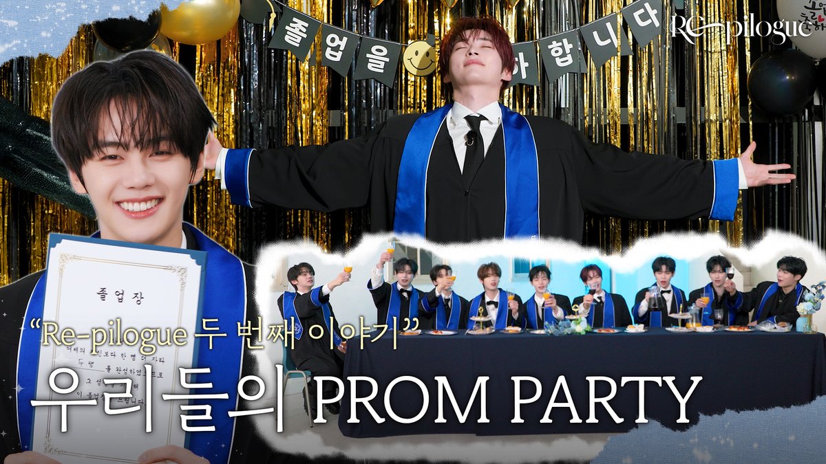 ZB1_official's tweet image. _📹
[RE-PILOGUE] #2 우리들의 PROM PARTY | ZEROBASEONE

🔗 youtu.be/CtOtrfh2atI

Special Limited Album [𝐑𝐄-𝐅𝐋𝐎𝐖]
2026.02.02 18:00 (KST)

#ZEROBASEONE #ZB1 #제로베이스원
#REFLOW