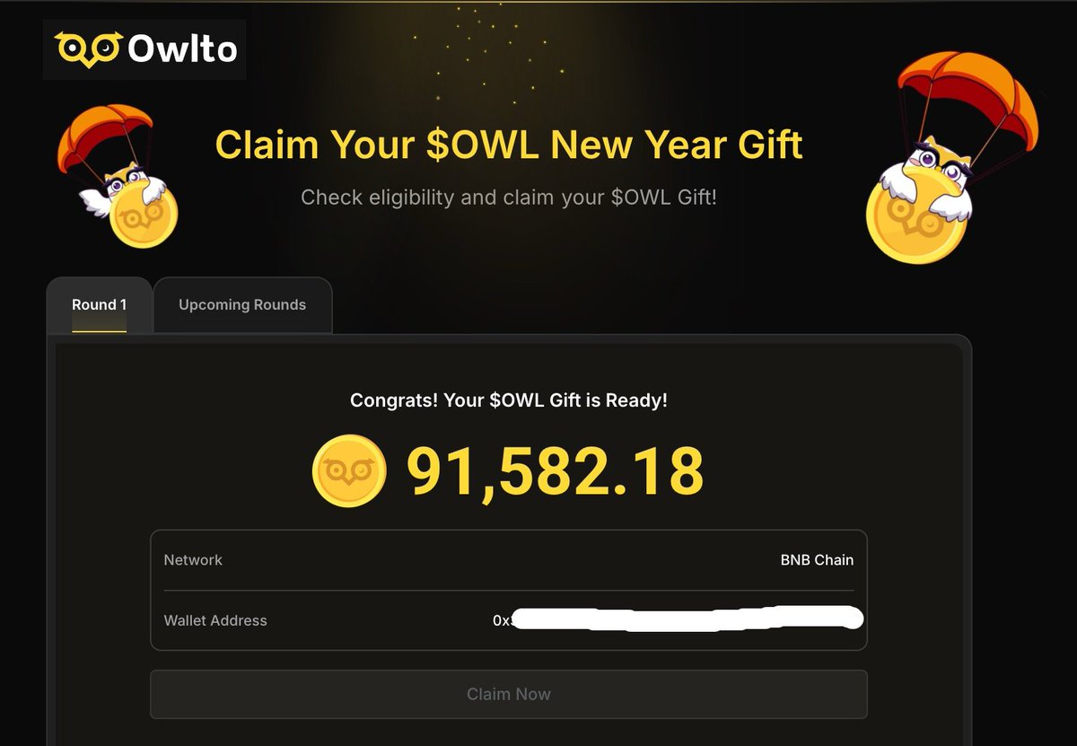 🦉 <a href="/Owlto_Finance/">Owlto Finance(🦉💛🦉)</a> $OWL #Airdrop Checker is LIVE! 🦉

Checker LIVE: 10 AM UTC, 15 Jan 2026
Claim: 4:30 PM IST (11 AM UTC, 15 Jan 2026)

Official Checker link now open: 👉 claim.owlto.finance

Verify your allocation now and see all parts of the airdrop.

$OWL Trading coming to: