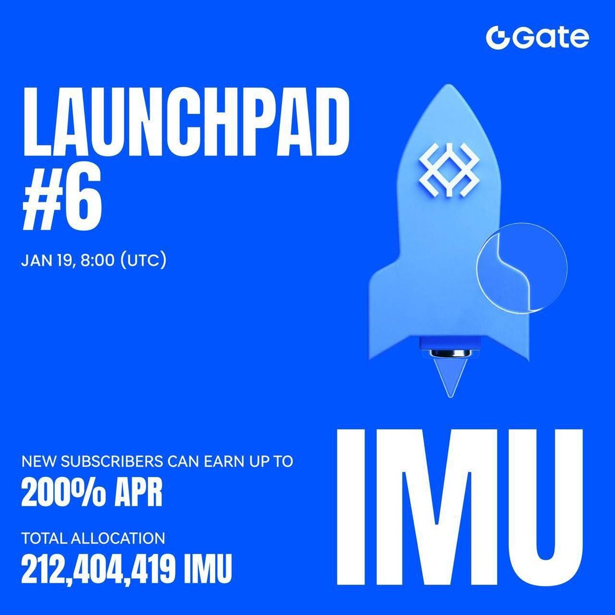 Gate Launchpad #6 brings IMU by Immunefi 🔥 The AI-powered crypto security  layer securing $180B+. 💥 100% instant unlock 💰 Up to 200% APR on USD1 📅  Jan 19–21 | $0.01177 👉 https://t.co/SFo2MBJcbk #Immunefi #IMU  #GateLaunchpad #CryptoSecurity