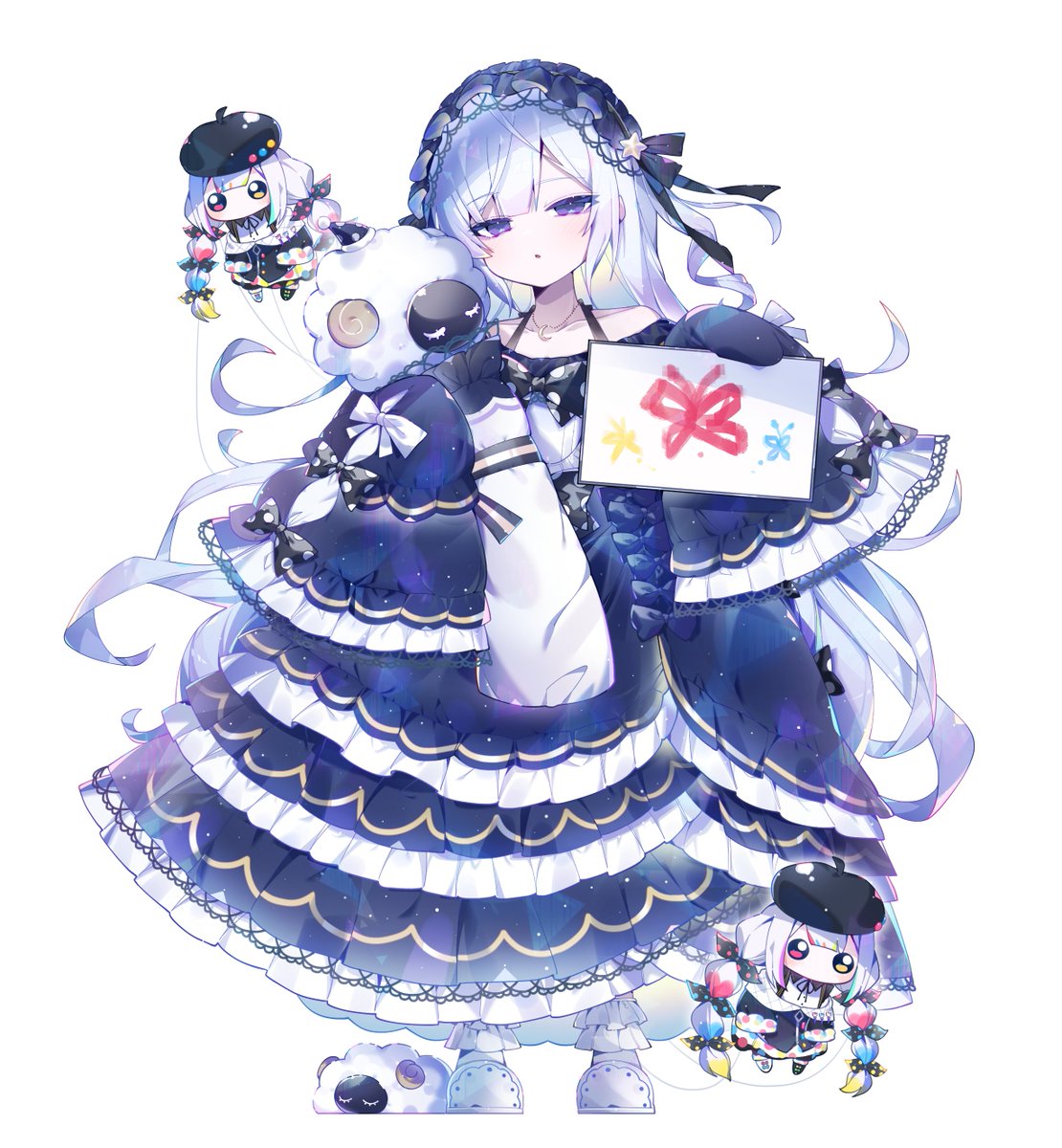 魔法少女ノ魔女裁判 #夏目アンアン #城ケ崎ノア 🩵💜